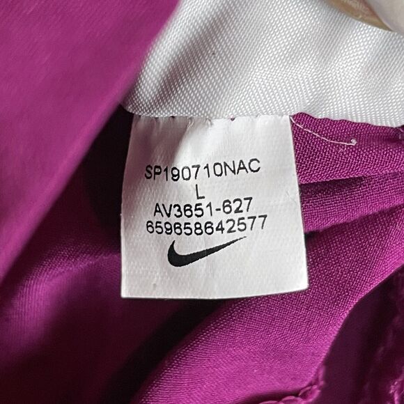 Nike Tennis Skirt AV3651-627 Size L Maroon 15" Woven Skort Athletic - Picture 8 of 9